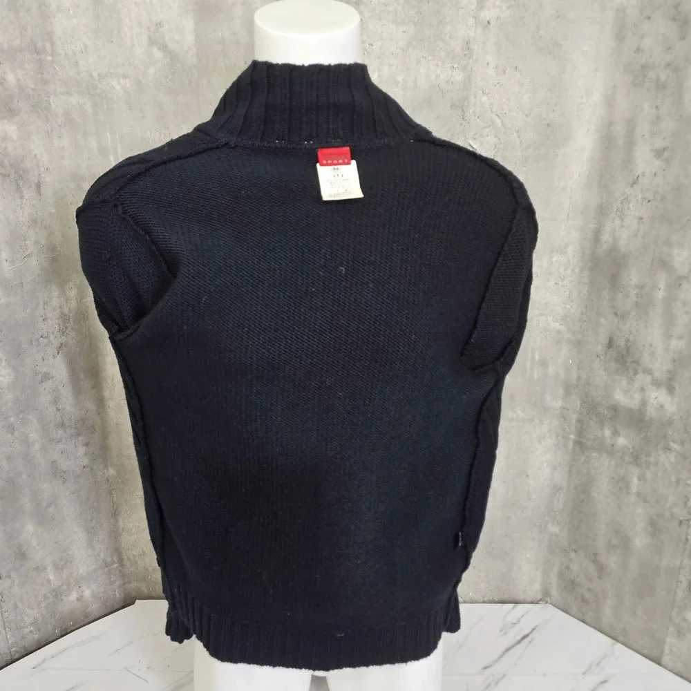 Vintage Gianfranco Ferré‎ Sport Merino Wool Full Zip Sweater Italy M